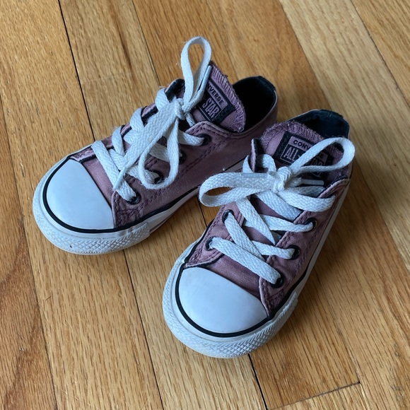 Converse Other - Converse All Star Toddler Purple Sneakers